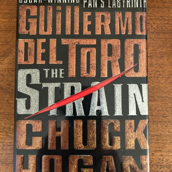 The Strain by Guillermo Del Toro & Chuck Hogan(2009, HC) Signed First Edition! - Picture 1 of 9